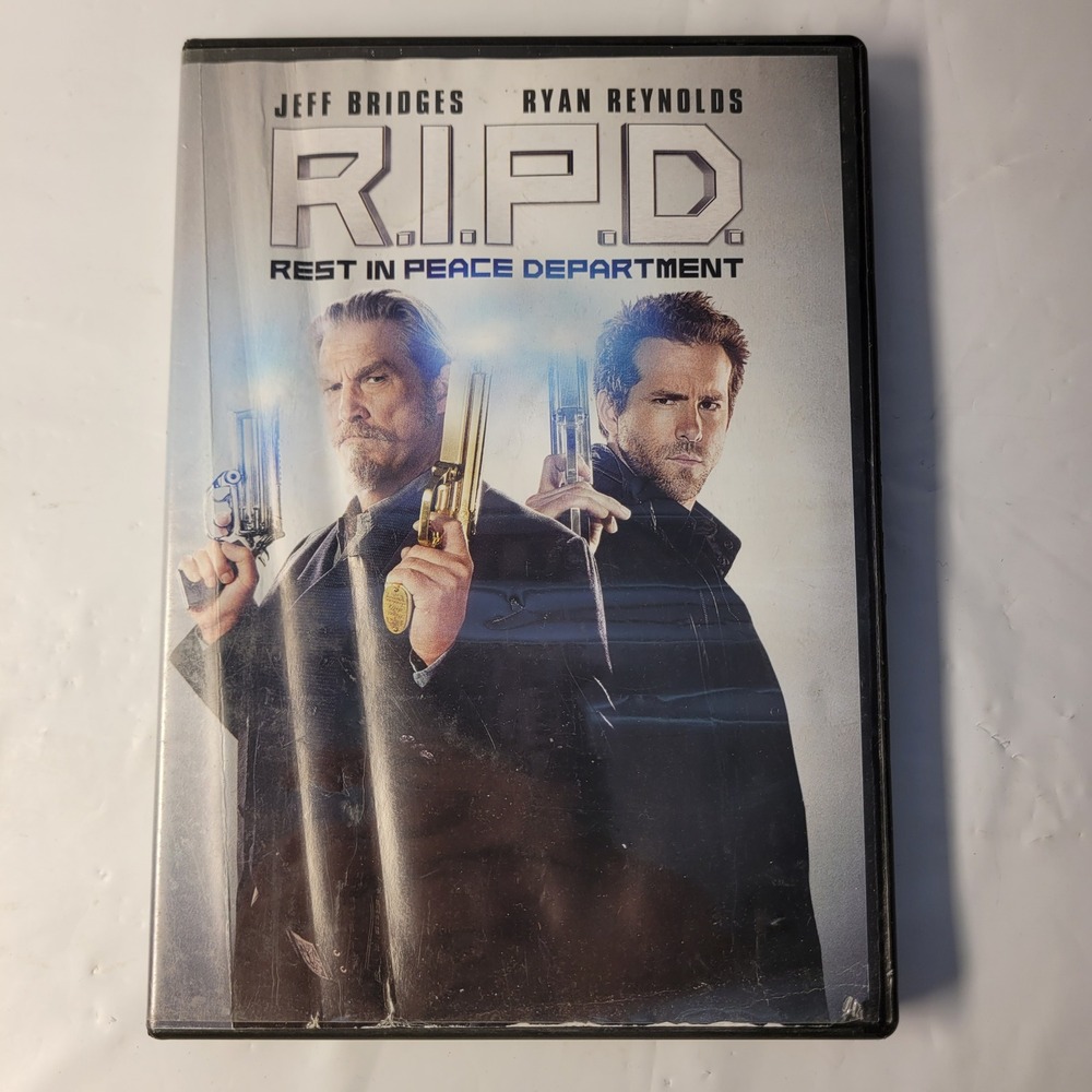 Universal Studios R.I.P.D. DVD Movie Jeff Bridges Ryan Reynolds Action‎ Comedy
